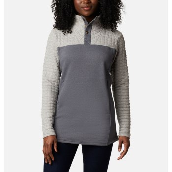 Columbia Ženske Majice S Kapuljačom - Sunday Summit II Tunic Sive | YJCP-59876